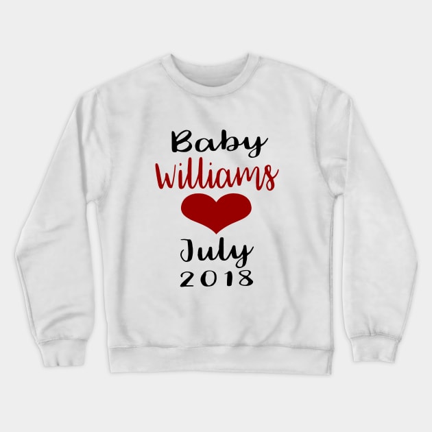 Pregnancy Announcement Onesie Baby Announcement Onesie Maternity Photo Shoot Last Name Custom Baby Announcement Onesie Pregnancy Mom Crewneck Sweatshirt by hathanh2